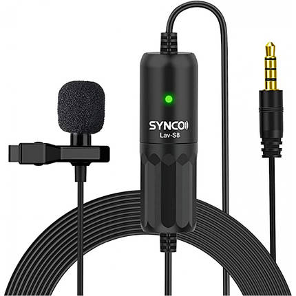 Петличний мікрофон для телефона 8 м Synco Lav-S8, фото 1