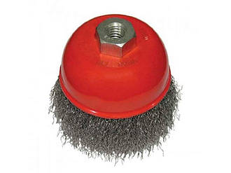Щітка чашкова 150 мм, для КШМ, М14 (кручений дріт) BT-1150 ТМ INTERTOOL BP