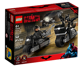 Конструктор LEGO DC Super Heroes Бетмен і Селіна Кайл: Переслідування на мотоциклі 149 деталей (76179)