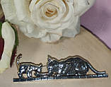 Брошка кошеня з кішкою від студії LadyStyle.Biz, фото 6