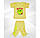 Комплект для дівчинки 01409 Мікс футболка та бриджі котон, фото 4