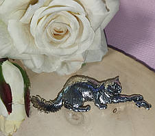 Брошка-персидський кіт із черепахою від студії LadyStyle.Biz
