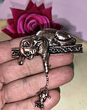 Брошка — кіт із мишкою від студії LadyStyle.Biz, фото 2
