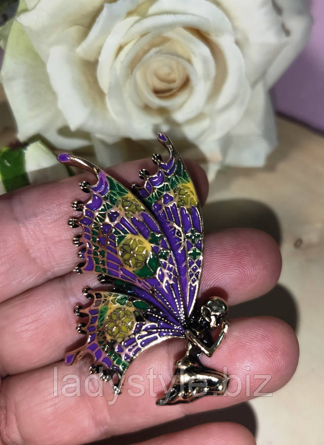 Брошь -кулон эльф