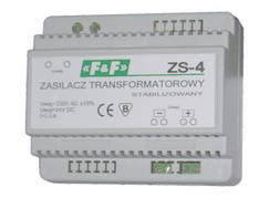 Стабілізовані блоки живлення ZS-4 230V AC 0,5 A OUT 24V DC 12W (БЖ-З-4) F&F