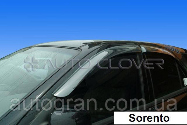 Дефлектори вікон вітровики Kia Sorento 2006-2009, фото 1