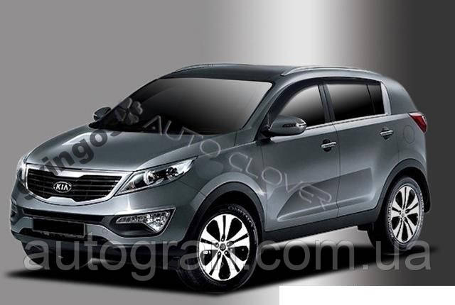 Дефлектори вікон вітровики Kia Sportage 2010-, фото 1
