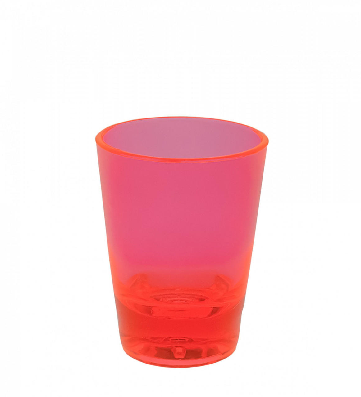 Чарка з полікарбонату жовтогаряча неон 60 мл, фото 1