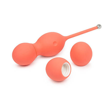 Смарт вагінальні кульки з вібрацією We-Vibe Bloom, діаметр 3,3 см, маса 45, 65, 80 г, фото 1