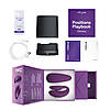 Смарт-вібратор для пар We-Vibe Chorus Purple, сенсорне керування вібраціями стисканням пульта, фото 9