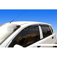 Дефлектори вікон вітровики Chevrolet Aveo 2002-2008 HB