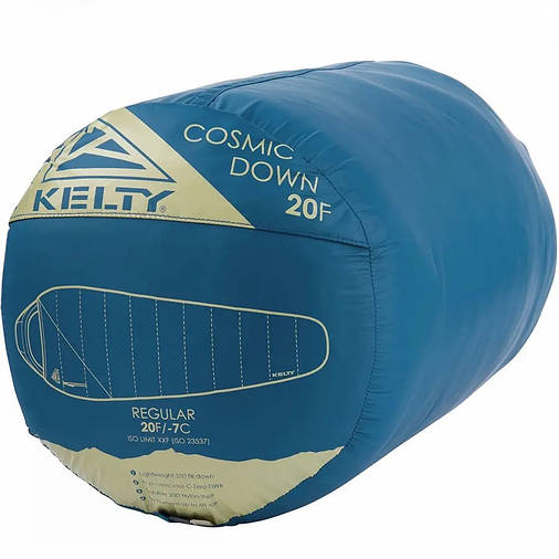 Cпальний мішок Kelty Cosmic 20 Regular Blue-Grey, фото 3