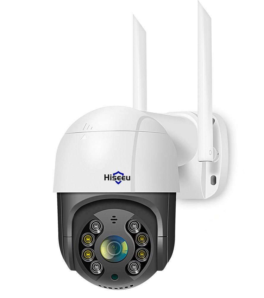 Поворотна IP WI-FI камера Hiseeu WHD818B 8MP 4К стежить за об'єктом, зум 5Х, ONVIF + 3м кабель, фото 1