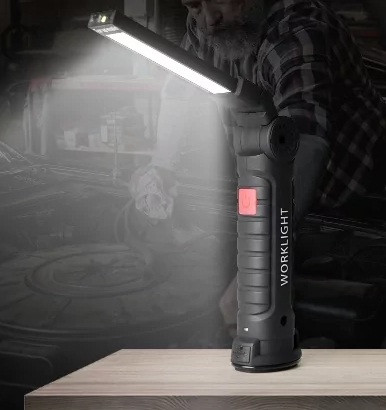 Ліхтар багатофункціональний W-52-SMD+COB ручний ліхтар LED