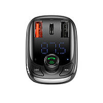 ФМ модулятор T Shaped S-13 Car Bluetooth MP3 Player BASEUS (CCMT000101), фото 3