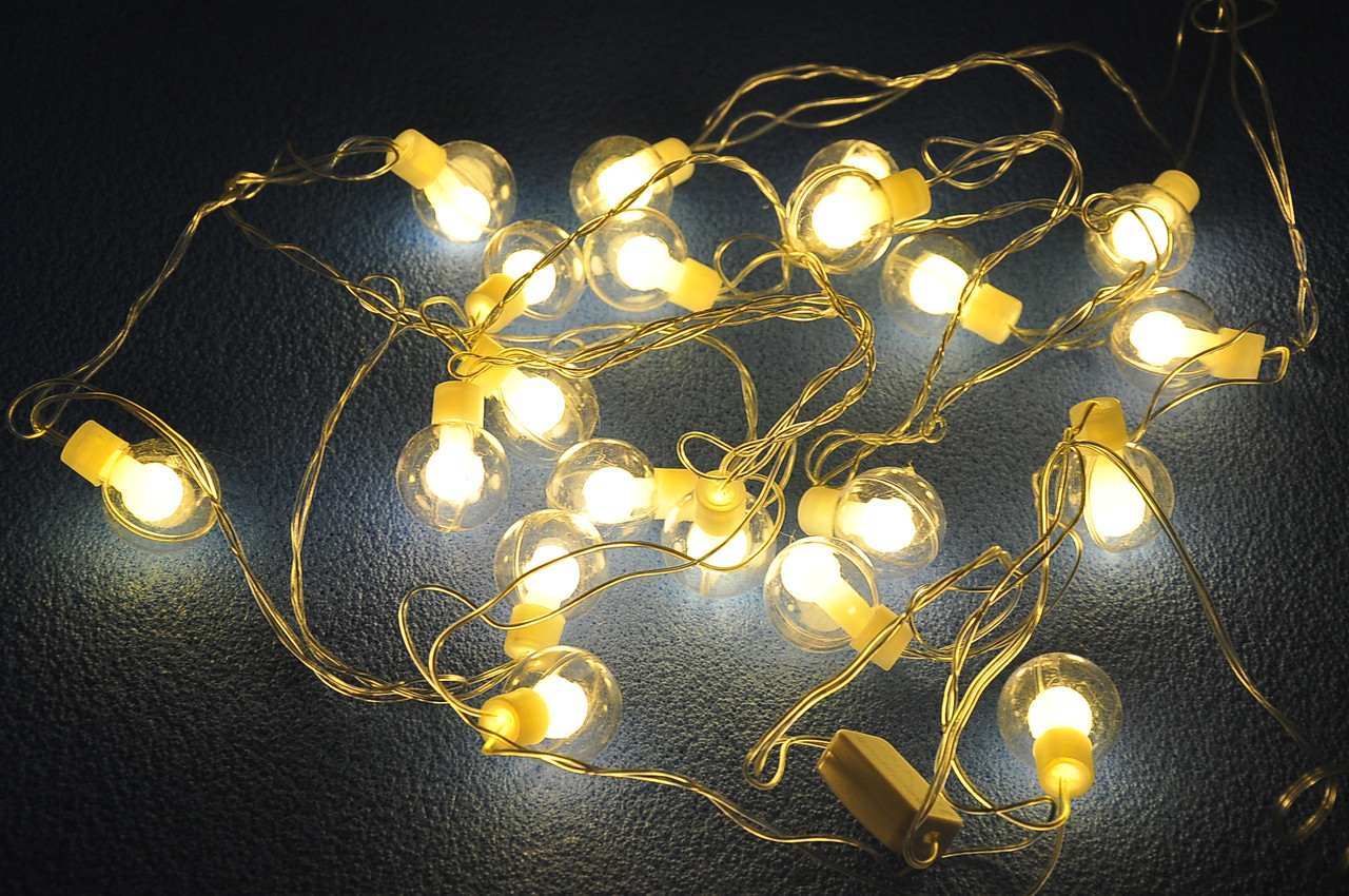 Світлодіодна гірлянда X-MAS Balls in Balls 20 Led Warm White