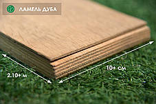 Пиляний шпон дуб