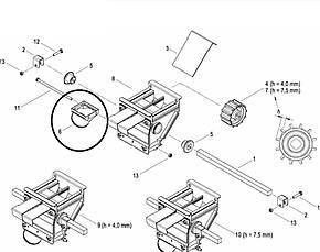 Патрубок AC821894 Kverneland, фото 4
