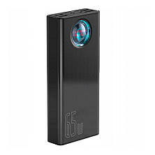 Павербанк Baseus Amblight Digital Display Quick Charge 65 W 30000 mAh Black (PPLG-A01), фото 4