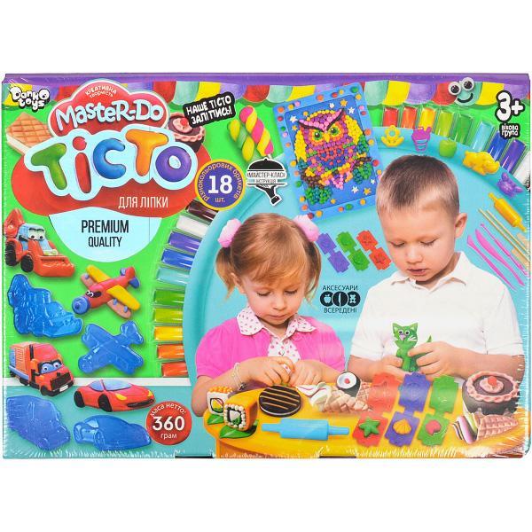 Тісто для ліплення 18 кольорів Danko Toys Master Do арт.TMD-03-05