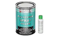 Рідка шпаклівка POLYESTER SPRAY FILLER 1,2 кг (світло-сірий) MASTER