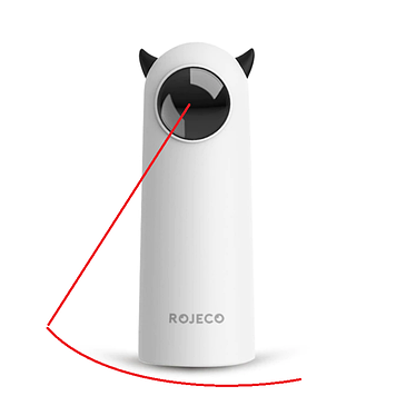 Автоматична лазерна указка ROJECO 2022 для котів і кішок хатніх вихованців інтерактивний лазер іграшка