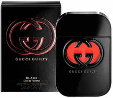 Жіноча туалетна вода Gucci Guilty Black (глибокий східно-квітковий аромат)