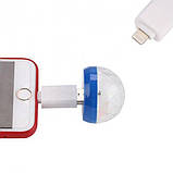 ДИСКО ШАР МІНІ LED YZNL СВІТОМУЗИКА ДЛЯВИНИНА МР3, фото 9