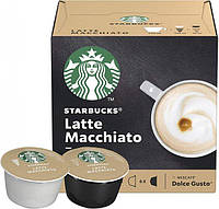 Кофе в капсулах Starbucks Dolce Gusto Latte Macchiato- 12шт Старбакс Дольче Густо Латте Макиато