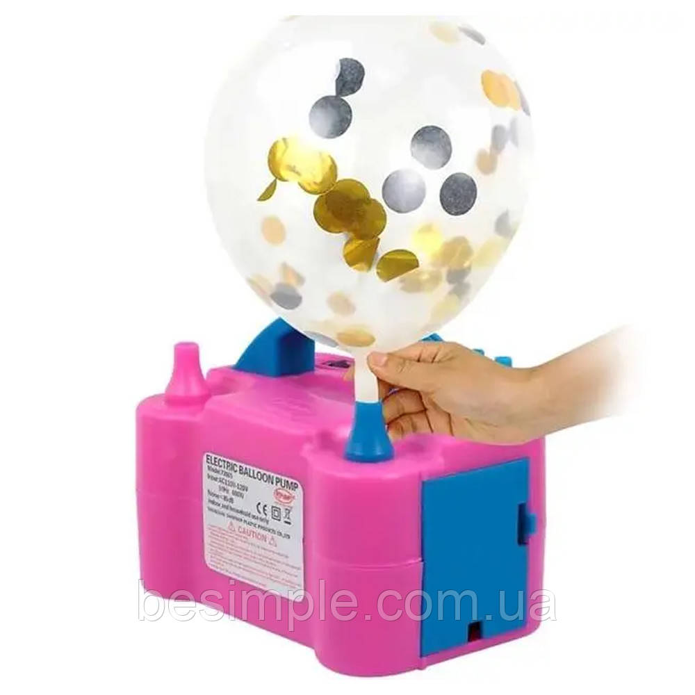 Компрессор для воздушных шариков Electric Balloon Pumb / Электрический насос для шариков - фото 2 - id-p1723962755