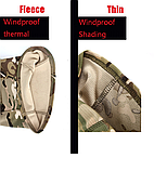 Тактична флісова балаклава зимова, фото 2