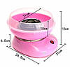 Апарат для приготування солодкої вати Candy Maker / Домашній апарат для солодкої вати Рожевий, фото 9