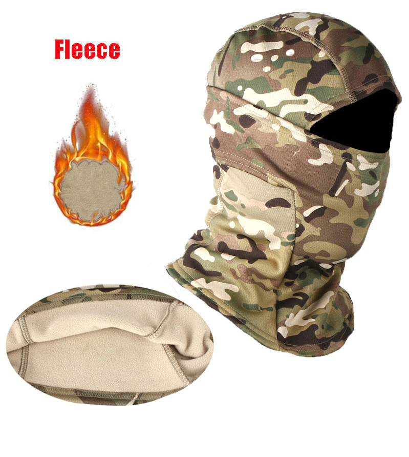 Тактична флісова балаклава зимова, фото 1