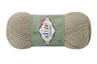 Alize Alpaca Royal New, Бежевий меланж №152
