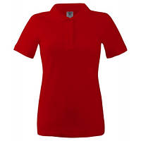Поло женское "Keya" для брендирования печати вишивки логотипа XL, Красный