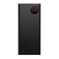 Baseus Power Bank 20000mAh 22,5W (PPAD000101) Black Adaman Metal павербанк с дисплеем и быстрой зарядкой