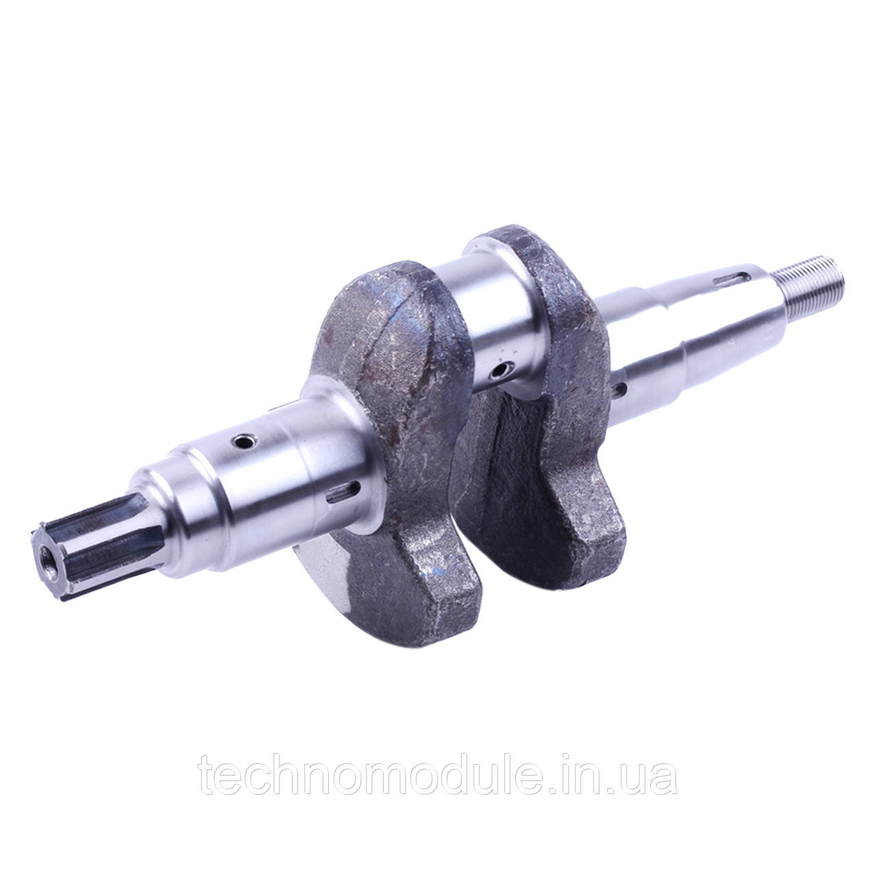 Колінвал голий під шліци 186F діаметр 25 mm