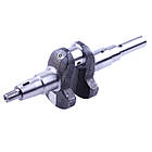 Коленвал голый под шпонку диаметр 25 мм 186F, фото 2