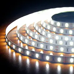 LED стрічка OEM SMD5630 60шт/м 15W/м IP20 12V 6000K ST-12-5630-60-CW-20-V2 14370