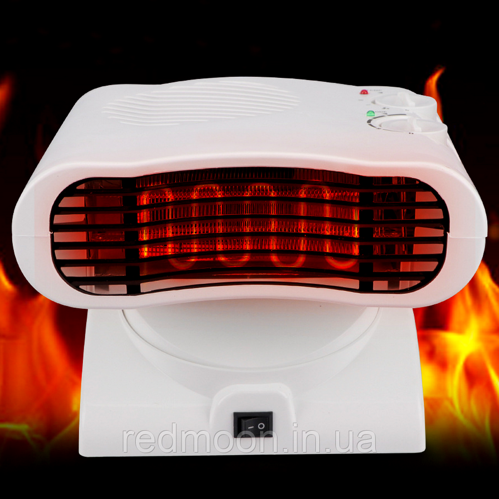 Електрообігрівач (дуйчик) 2000 Вт, RAF 1185, Білий / Портативний обігрівач / Тепловентилятор, фото 1