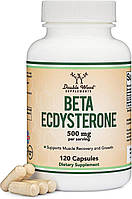 Double Wood Beta Ecdysterone / Бета Экдистерон поддержка восстановления и роста мыщц 120 капсул