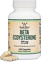 Double Wood Beta Ecdysterone / Бета Екдистерон підтримка відновлення та росту м'язів 120 капсул