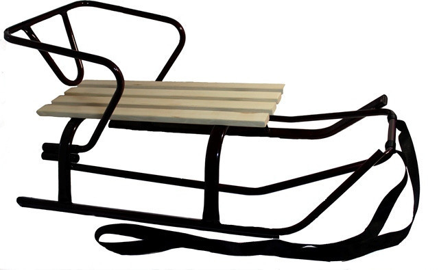 Санки Комета Патріот бордові, фото 1