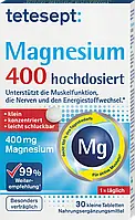 Біологічно активна добавка tetesept Magnesium 400mg, 30 шт