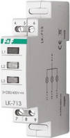 Контрольный индикатор LK-713 G 3х400/230 В+N зеленый LED F&F