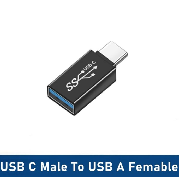 Перехідник адаптер USB 3.0 (мама) - Type C (тато)