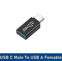 Переходник адаптер USB 3.0 (мама) - Type C (папа)