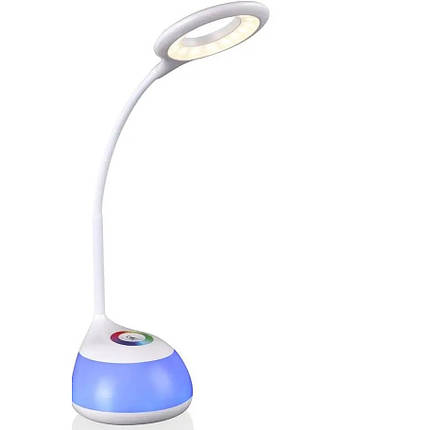 Лампа настільна акумуляторна Luxis ATC-L11-7 з RGB підсвіткою, фото 1