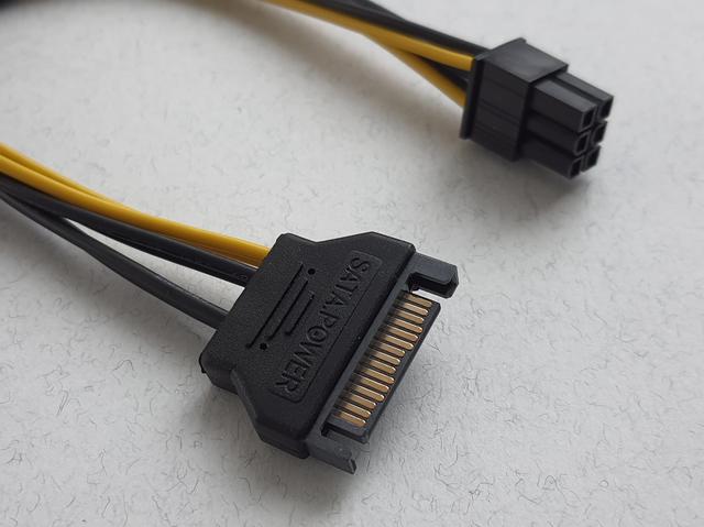 Купити Перехідник живлення відеокарти PCIe 6Pin. Під'єднуємо до блоку ...