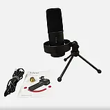 Fifine K688 Amplitank USB/XLR мікрофон динамічний з павуком — + Cтійка пантограф, фото 2